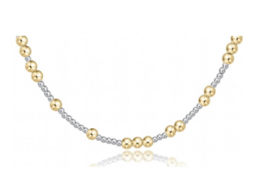 15” Choker Hope Unwritten 4mm Mixed Metal