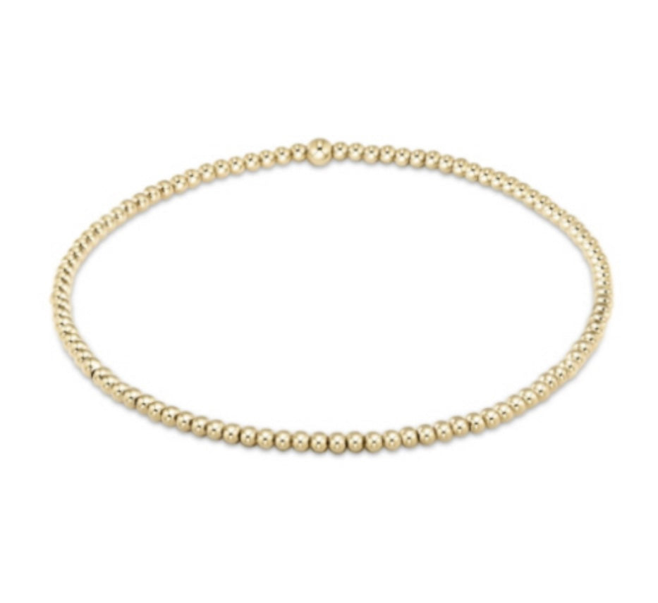 Extends Classic Gold 2mm Bracelet