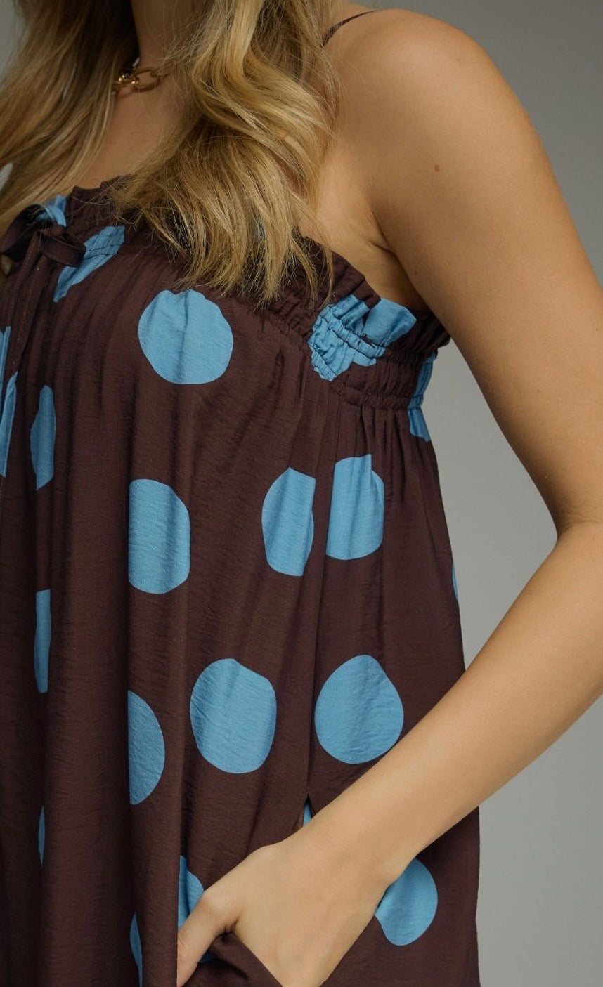 Whimsy & Cocoa Midi Dress