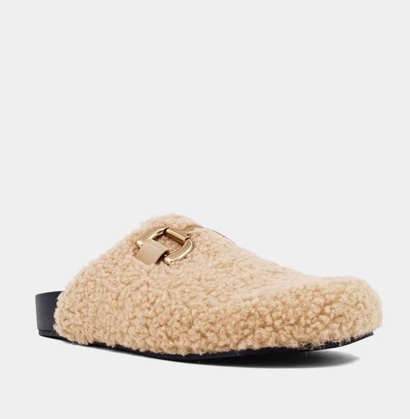 Azala Beige Clogs