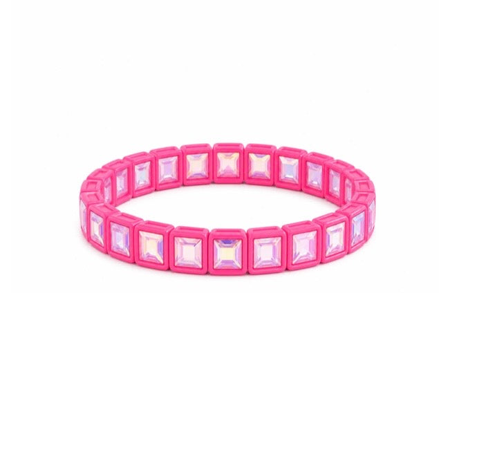 Bubblegum RHINESTONE BRACELET