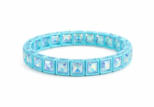 Light Blue RHINESTONE BRACELET