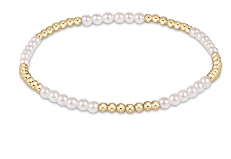 Blissful Pearl 3mm Bracelet