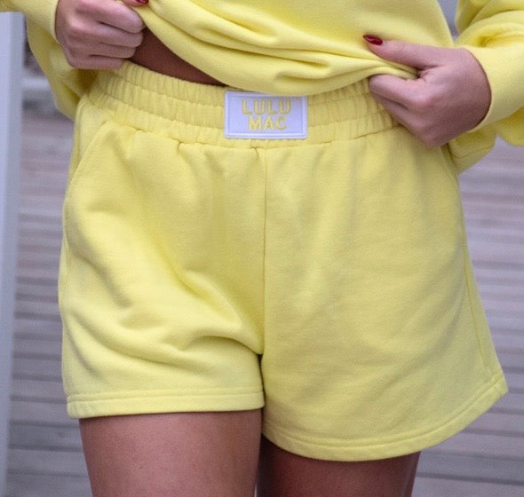 Lulu Mac Shorts Yellow