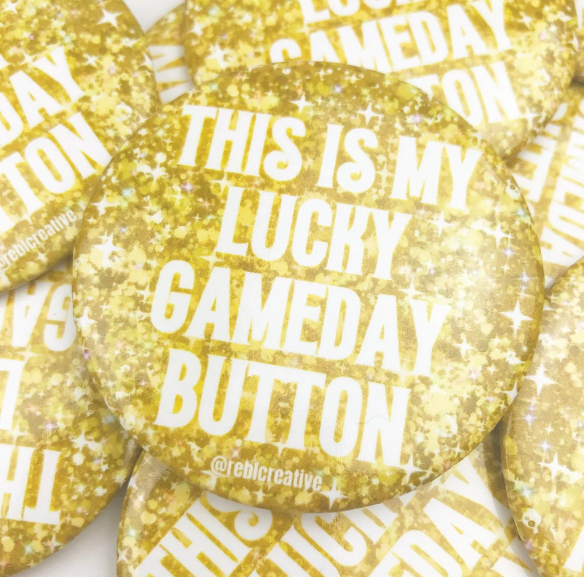 Gameday Buttons RC 2.25 inch