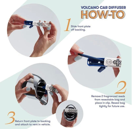 Volcano Car Diffuser Refill