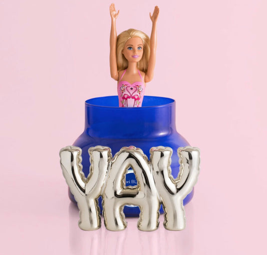 19 oz Blue Signature Jar Blue Jean