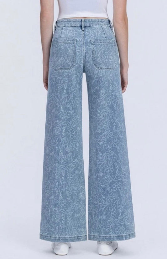 Olivia Floral Jeans