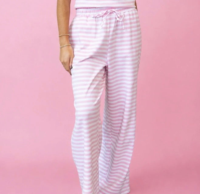 LuLu Mac Stripe Light Pink Pant