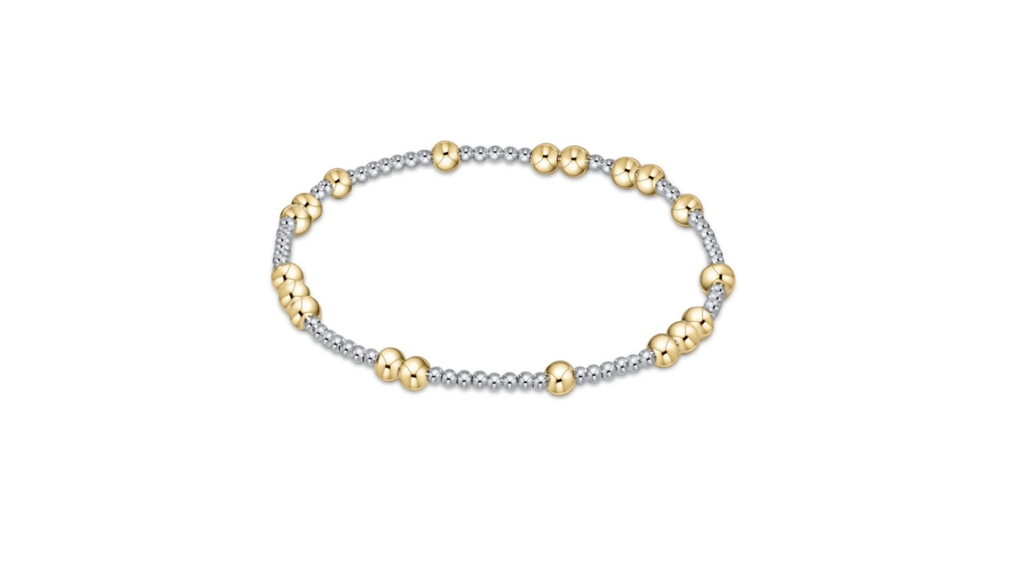 Hope Unwritten Mixed Metal 4mm Bracelet