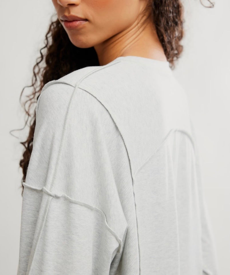 All My Love LS White Heather