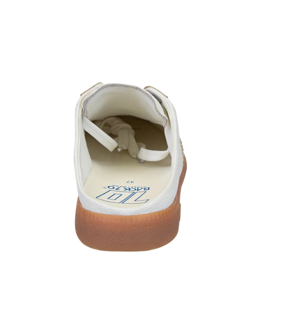 EASTER in METALLIC GOLD Backless Sneakers