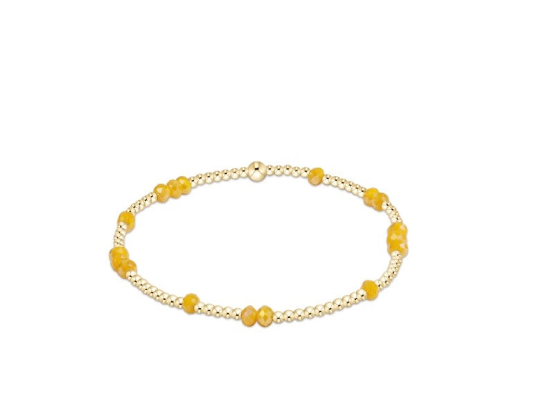 Gameday Flirty Hope Unwritten Bracelet - Golden Yellow