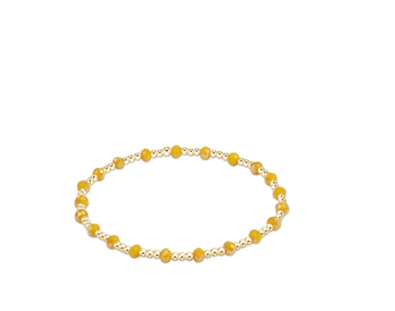 Gameday Flirty Sincerity Bracelet - Golden Yellow