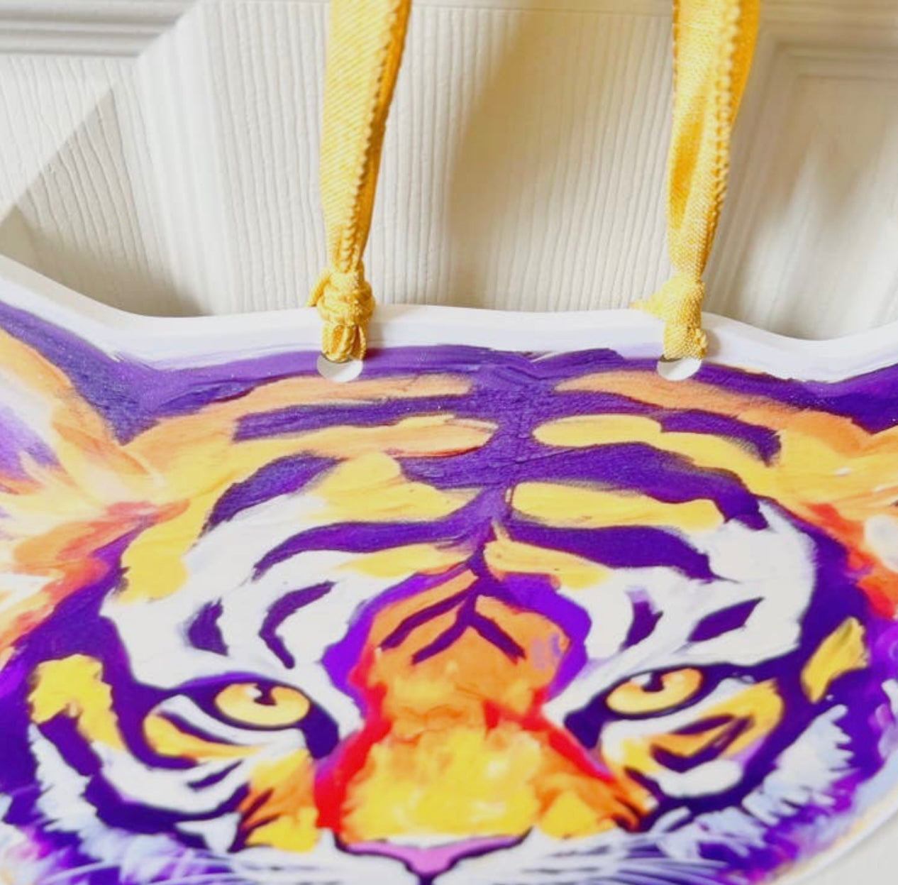 Tiger Head Door Hanger