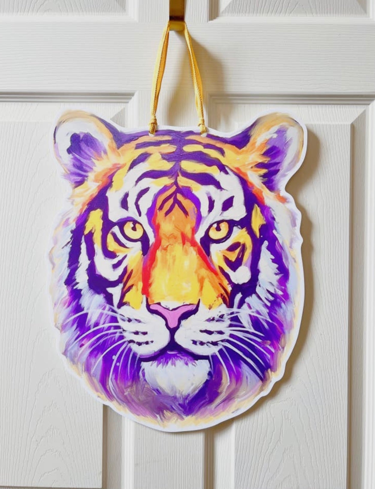 Tiger Head Door Hanger