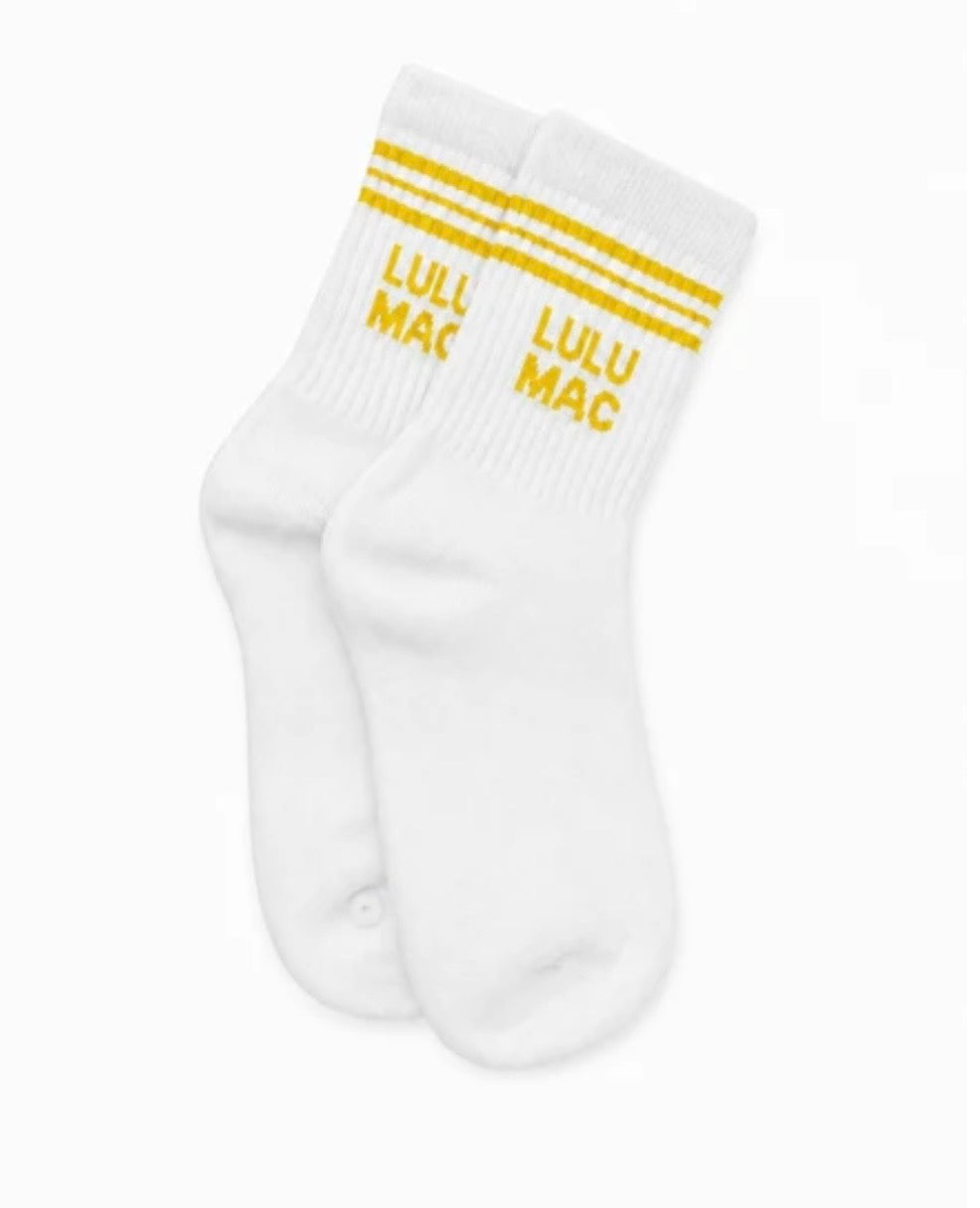 Lulu Mac Socks Single Pair Yellow