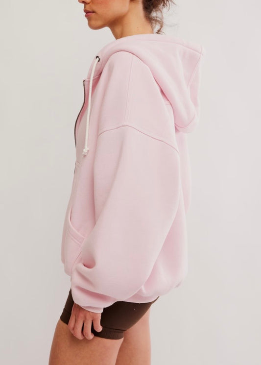 Final Call Zip Up Pinky Fushcia