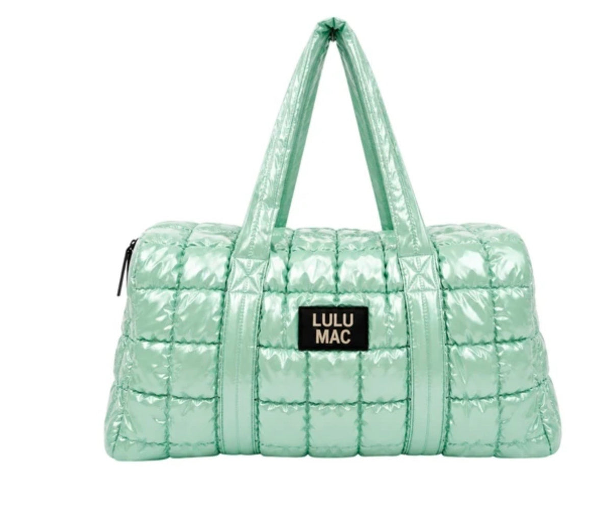 Lulu Mac Puffer Duffle Bag Mint