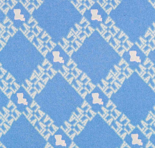 Louisiana Pride Sleep Pants Palace Blue Sky