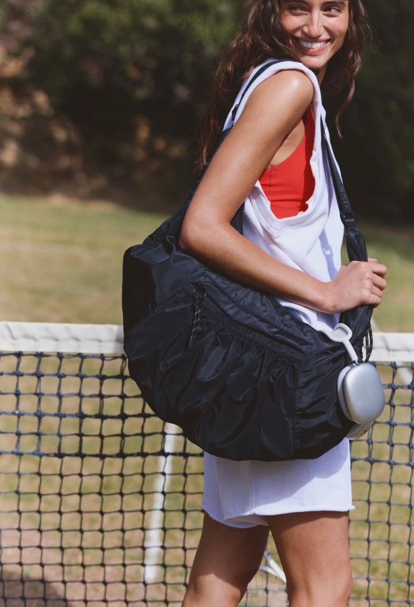 Freestyle Cinched Tote Black