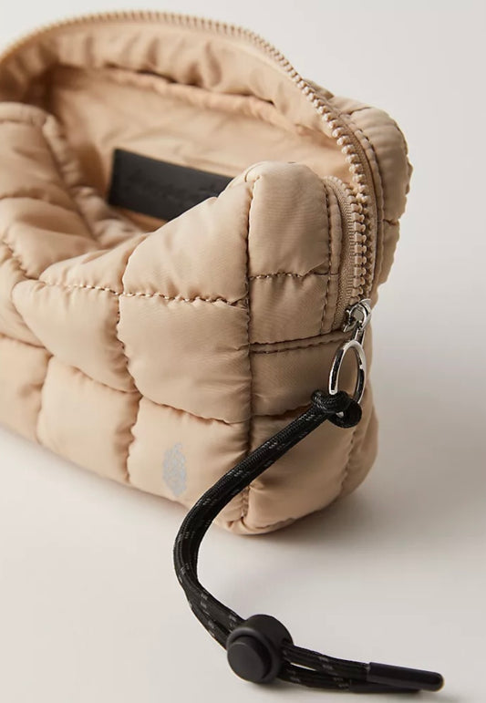 Quilted Mini Case Off White