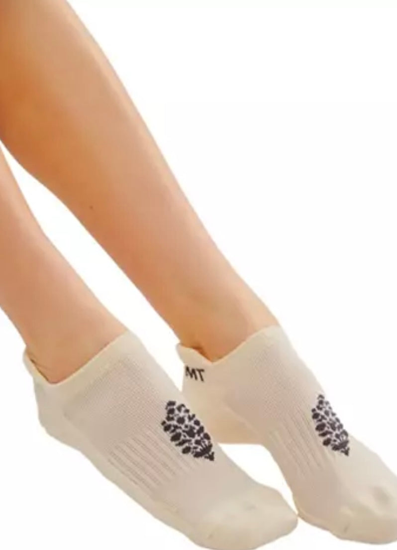 Free People Relay Cushion Ankle Sock Ivory