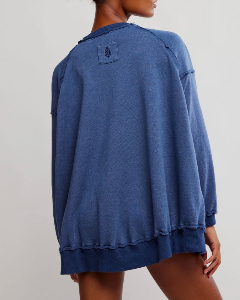 Black Out SS Button Up Collared Blouse
