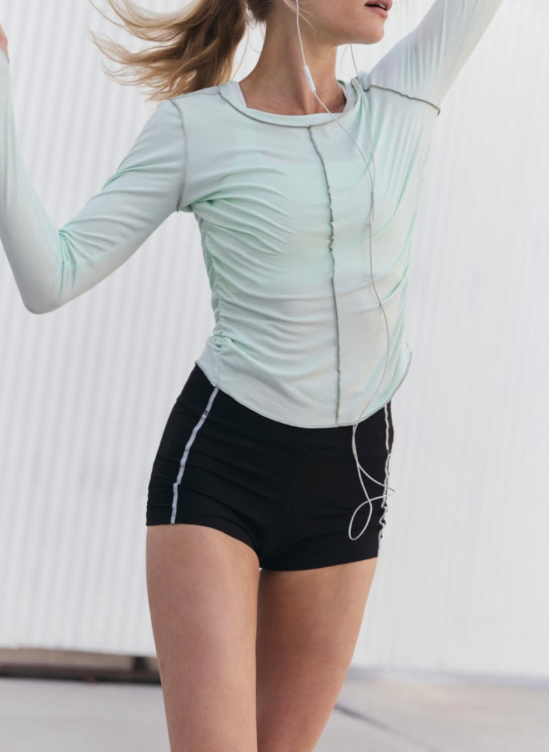 Right On Run LS Layer Pistachio