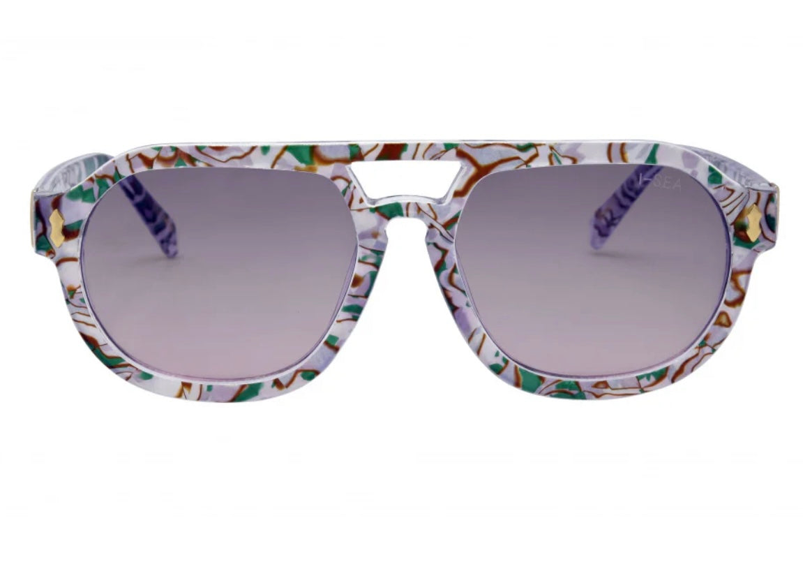 Ziggy Purple Swirl/Plum Polarized Lens