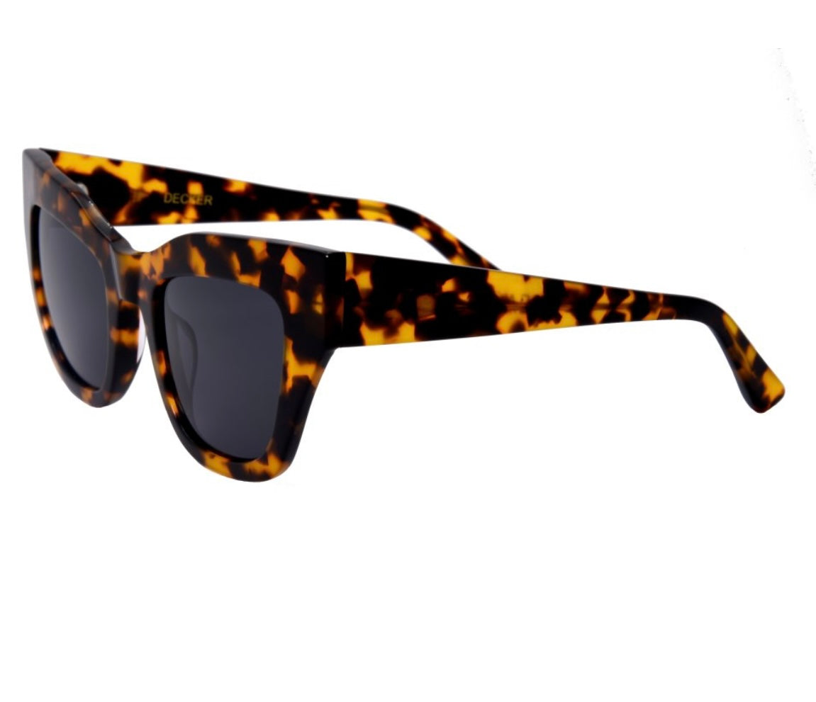 Decker Tort/Smoke Polarized Lens