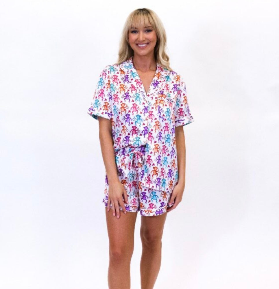 BaNaNa’s Satin Pajama Short Set