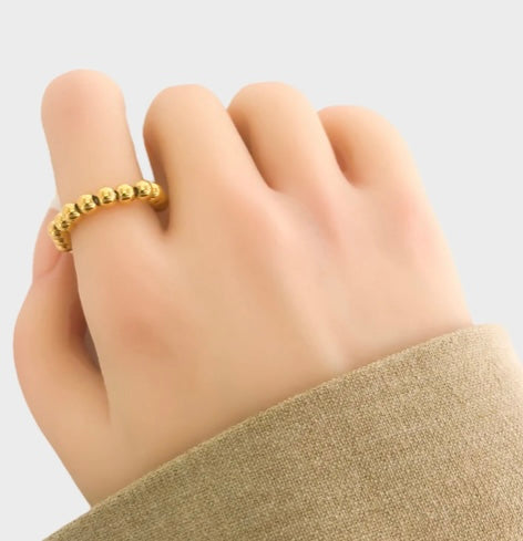 Stretchy Beaded Ring