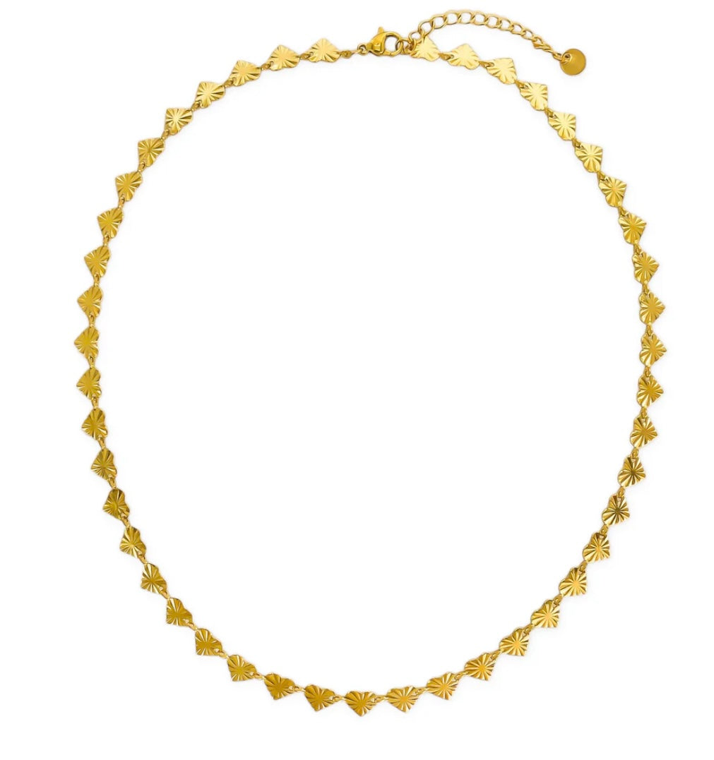 Romance Meets Elegance Heart Choker