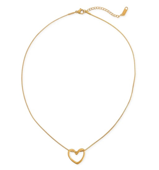 Guiding Open Heart Necklace