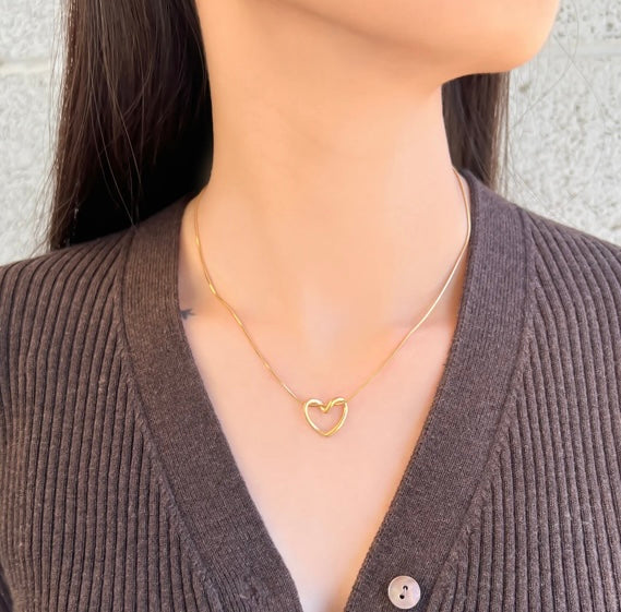 Guiding Open Heart Necklace