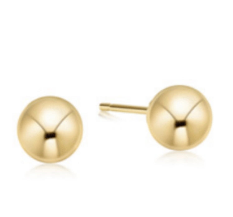 Classic 10mm Ball Stud - Gold