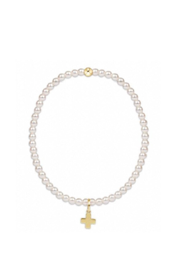 egirl Classic Pearl 3mm Bead Bracelet - Signature