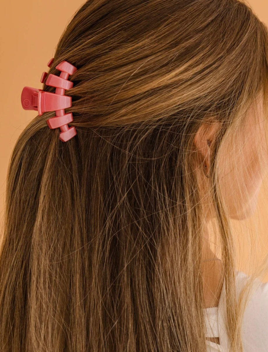 Classic Hair Clip | Small | Calming Coral