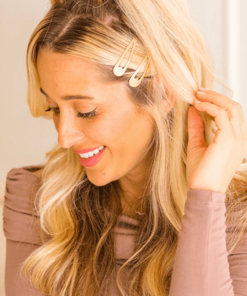 Gold Snap Clip (6 ct)