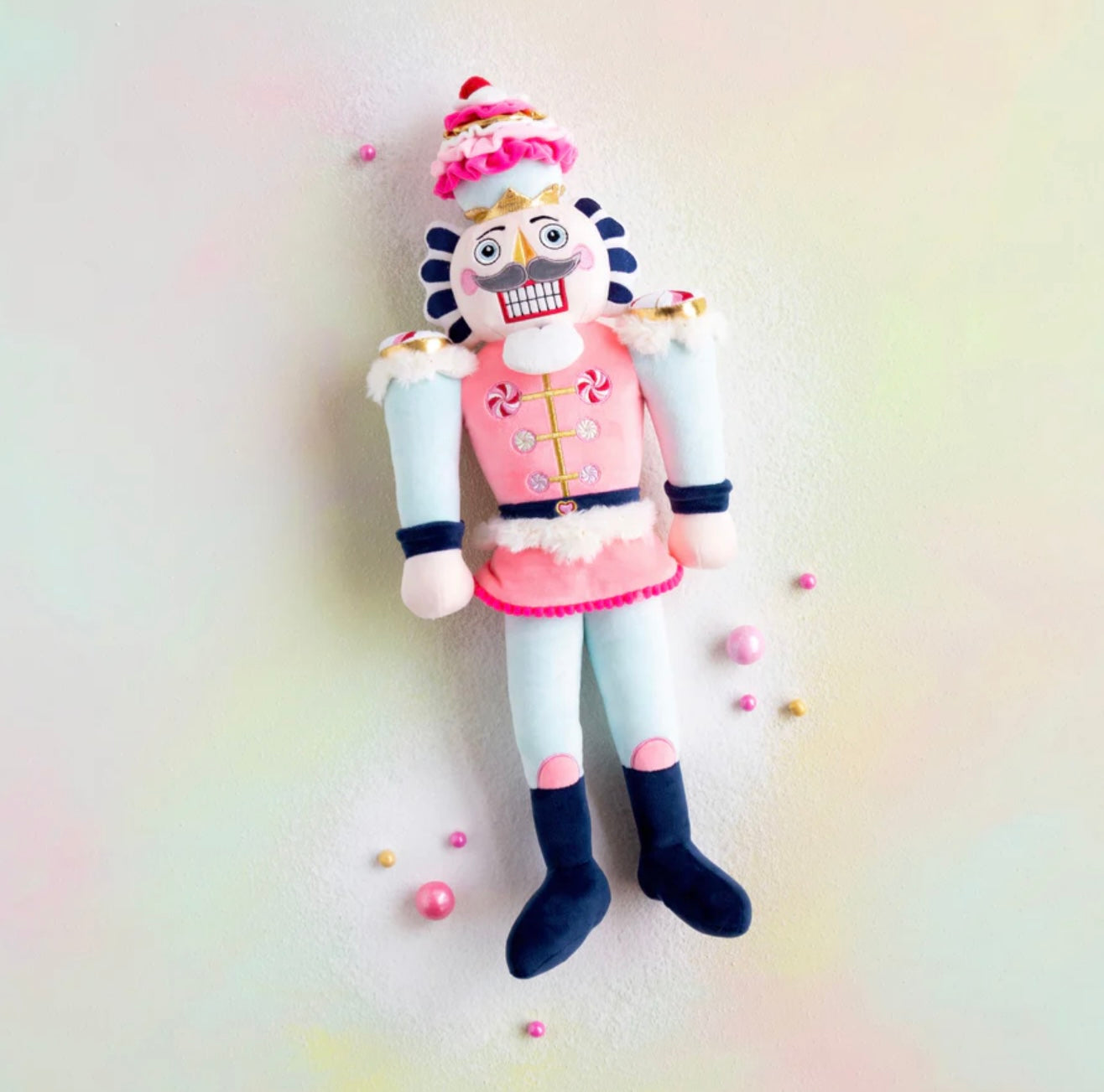 Colonel Cupcake Plush Nutcracker 22”