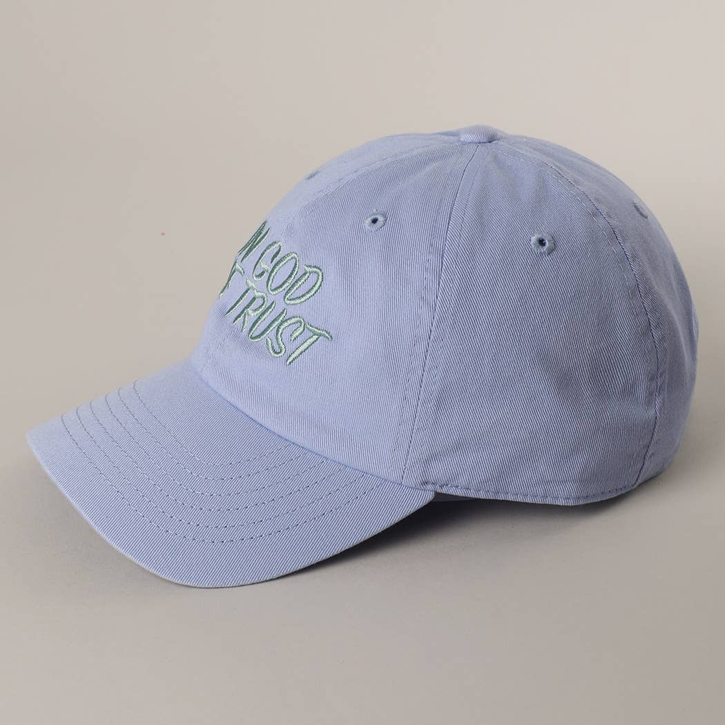 IN GOD WE TRUST Embroidery Baseball Cap