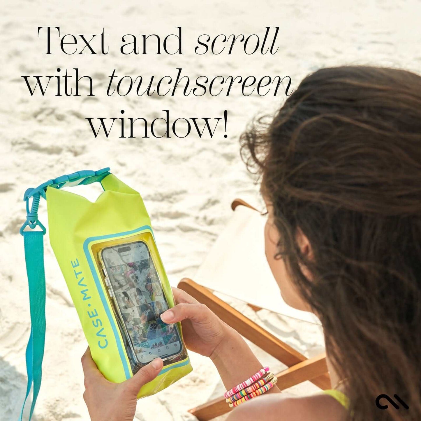 Waterproof Mini Phone Bucket Bag: Soap Bubble™