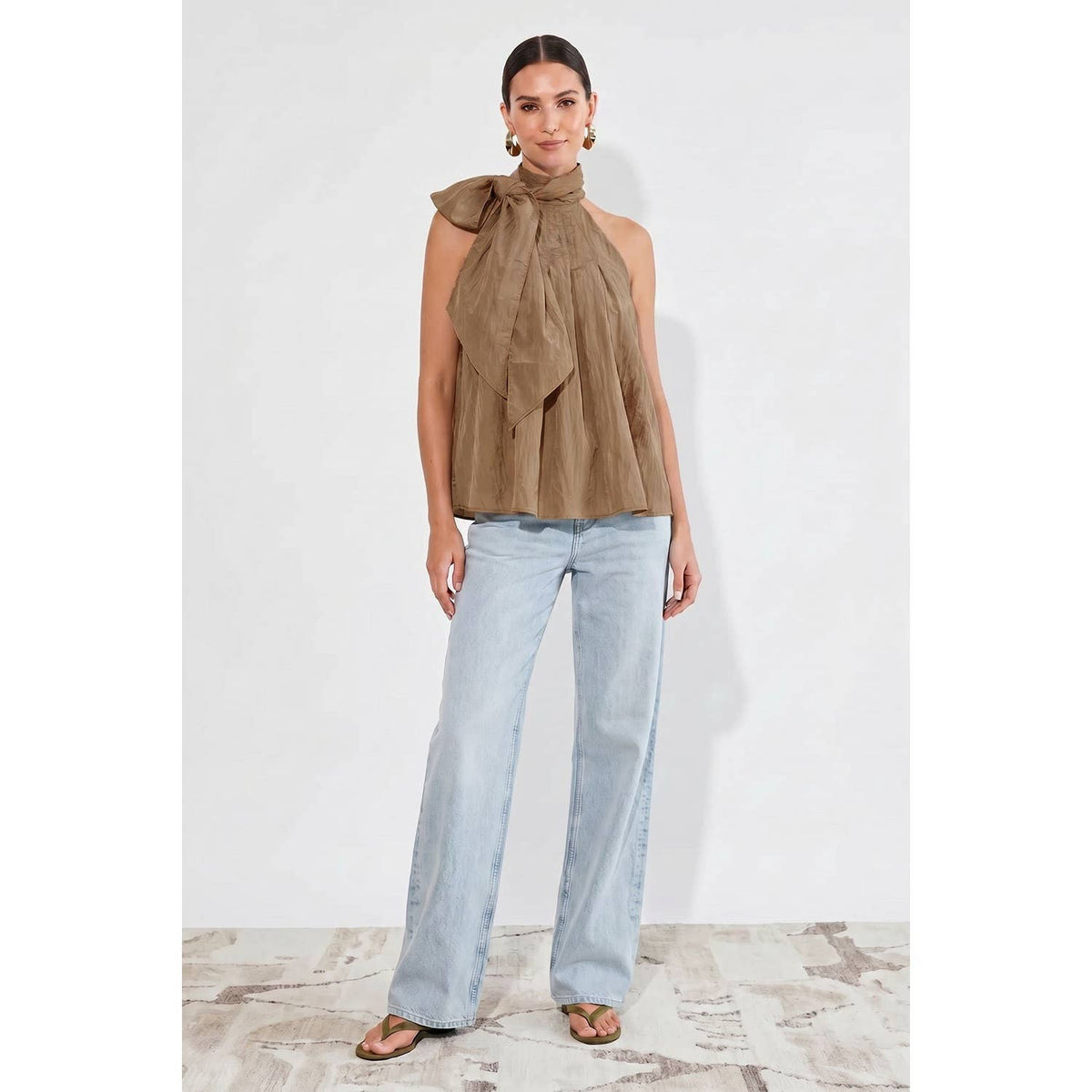 Willow Convertible Scarf Blouse