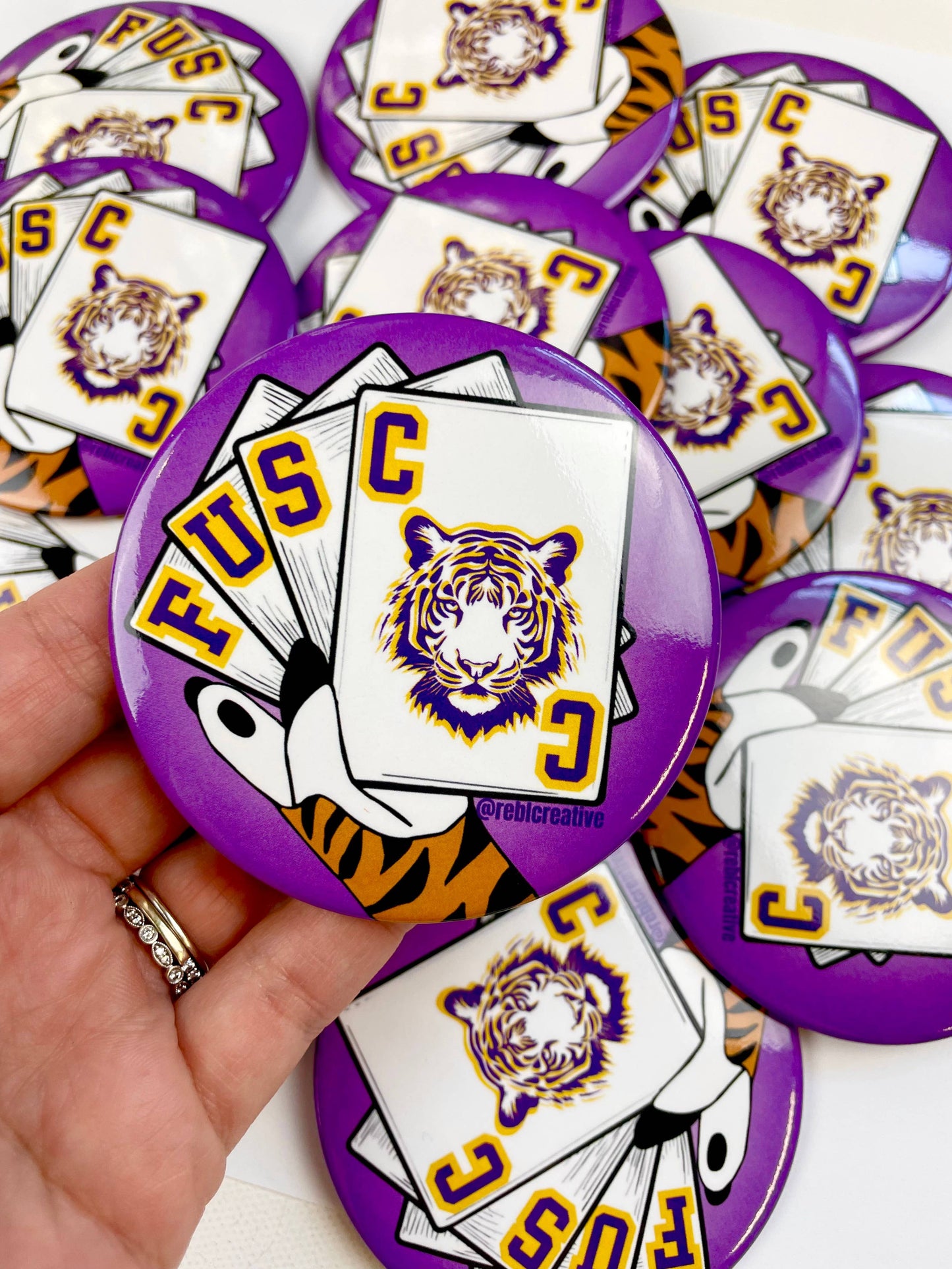 Vegas Mike’s Way - FUSC - Game Day Button