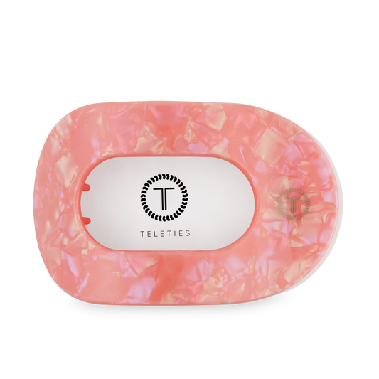Flat Round Hair Clip | Large | Dreamsicle