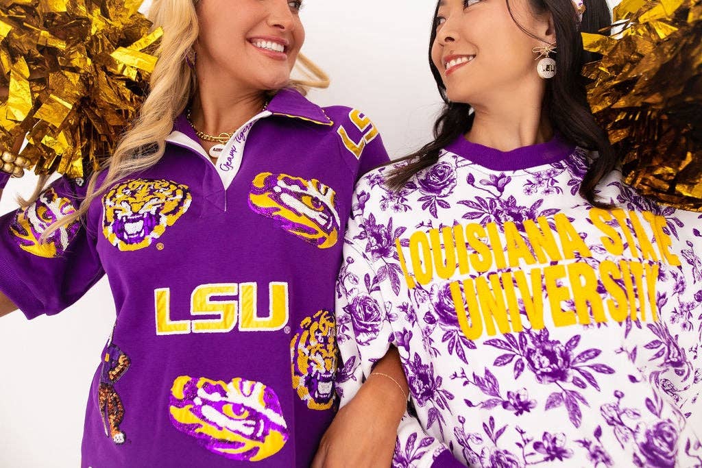LSU Logo Patch Dress
