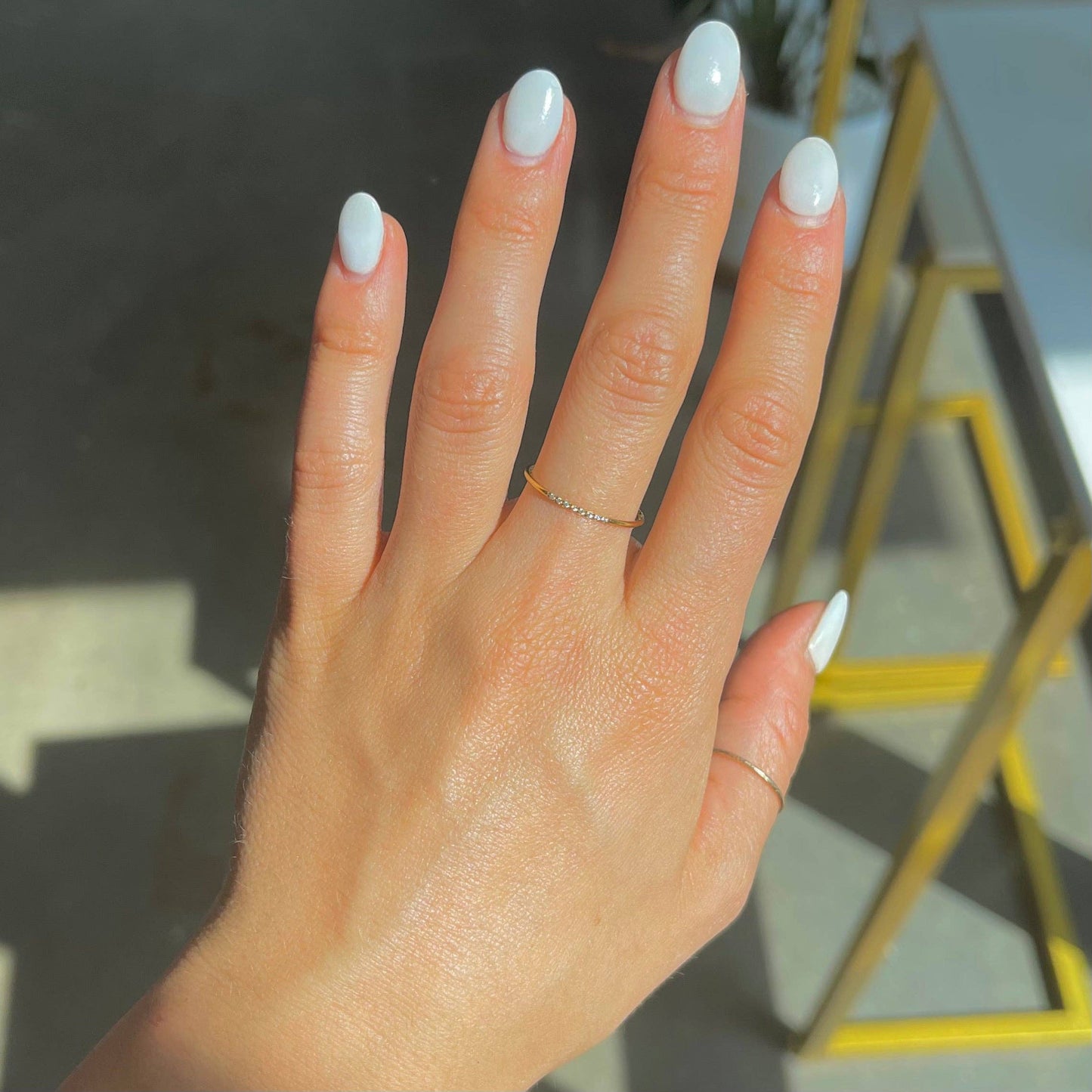 Ella Stainless Steel Ring: 6