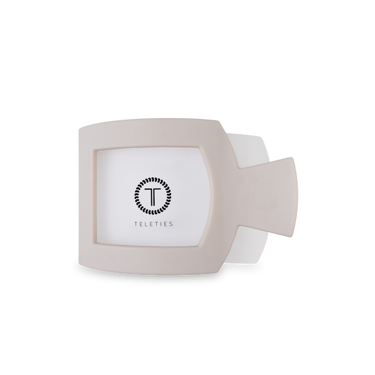 Square Flat Hair Clip | Med. | Toasted