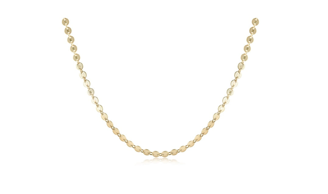 15” Choker Infinity Chic Chain Gold